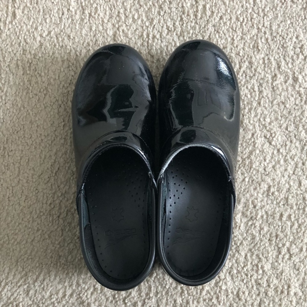 Black clogs